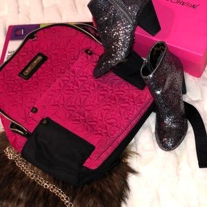Betsey Johnson Bookbag